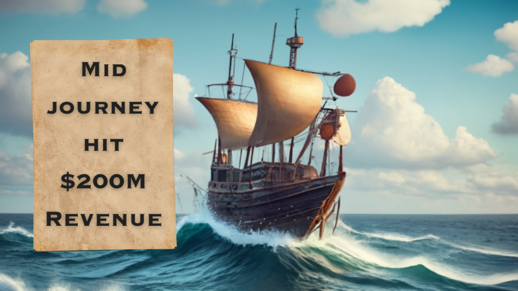 Midjourney Hits Jackpot with $200 Million in Revenue