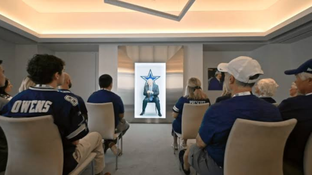 AI-powered Jerry Jones hologram to answer fan questions