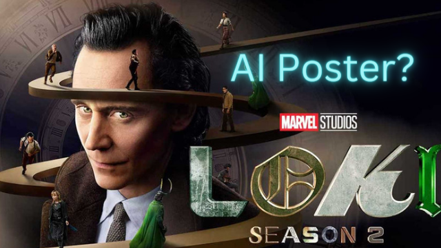 Is Loki Season 2 Poster made with AI?