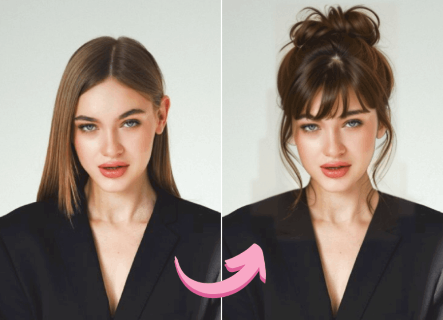 Change your Hairstyle using AI [Free] Now!