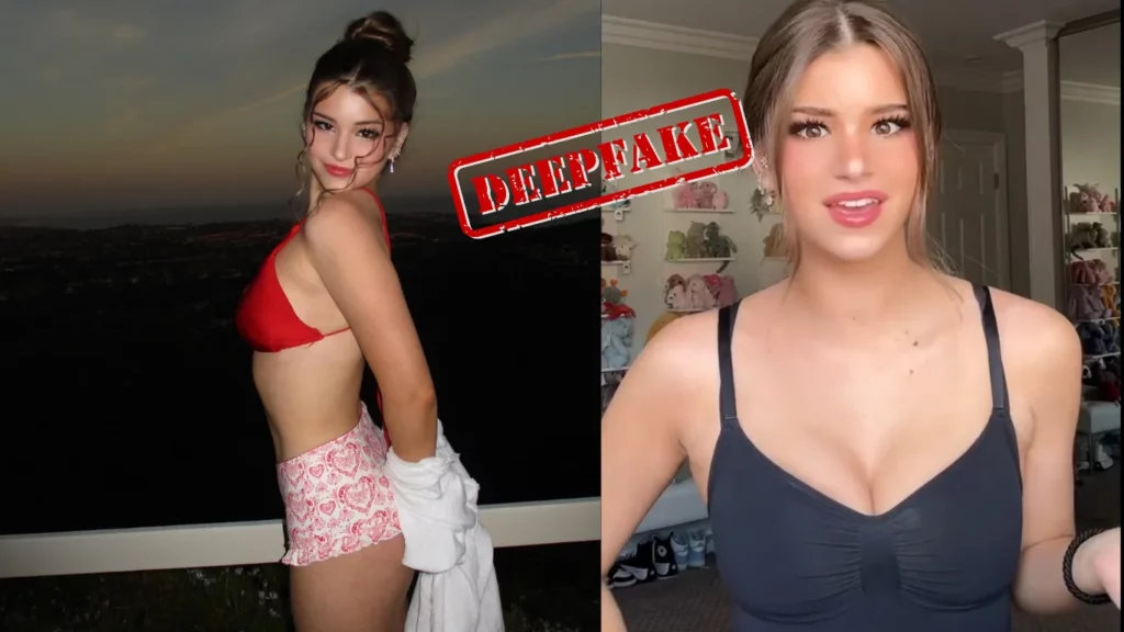 Brooke Monk's AI- Generated Deepfake Images Gone Viral